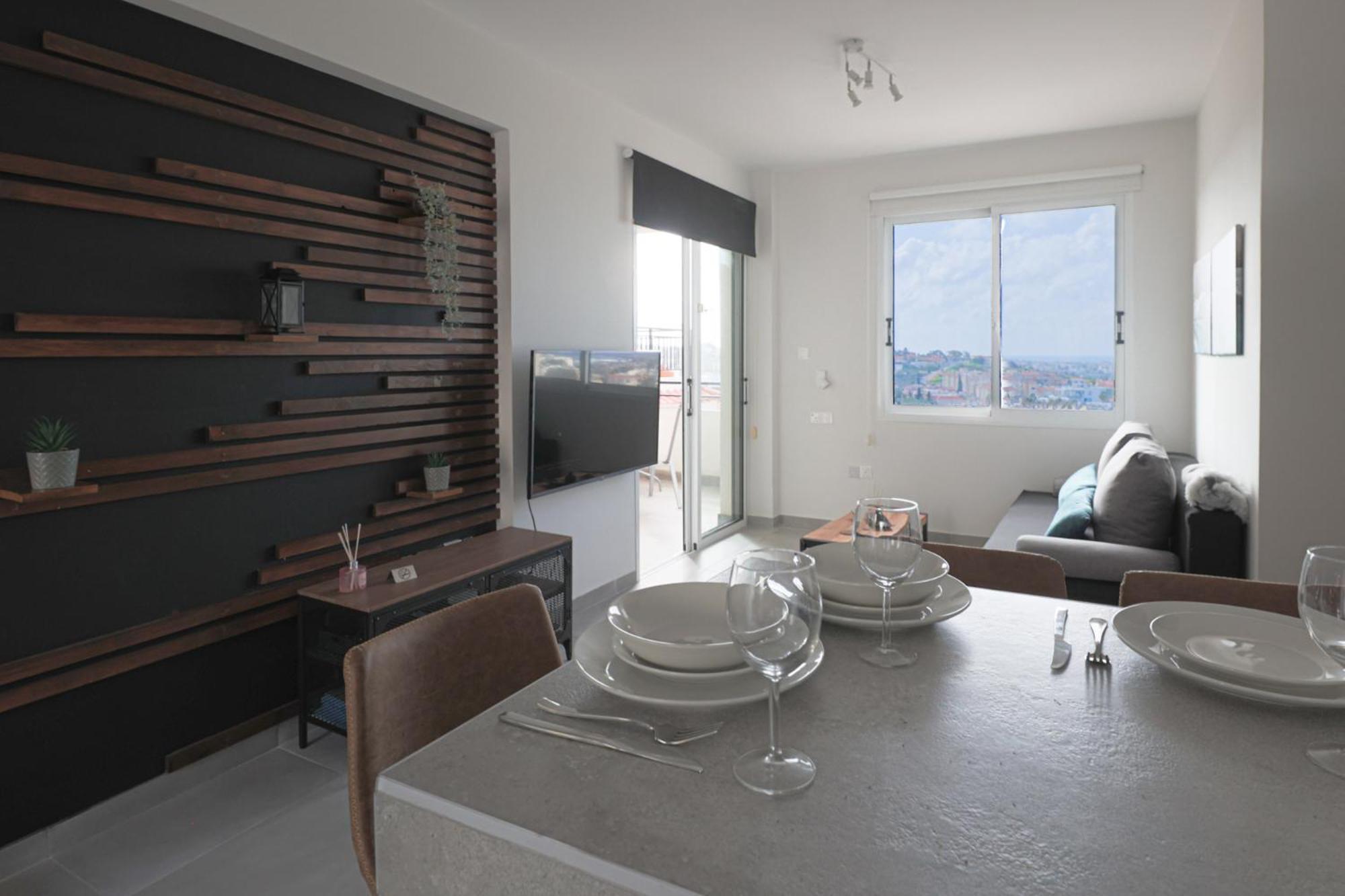 Apartament Eden Blue-Horizon 1B, Paphos, Sea View, Pool Konia Zewnętrze zdjęcie