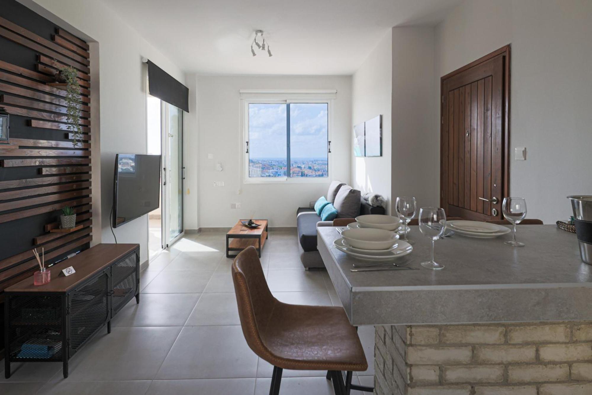 Apartament Eden Blue-Horizon 1B, Paphos, Sea View, Pool Konia Zewnętrze zdjęcie