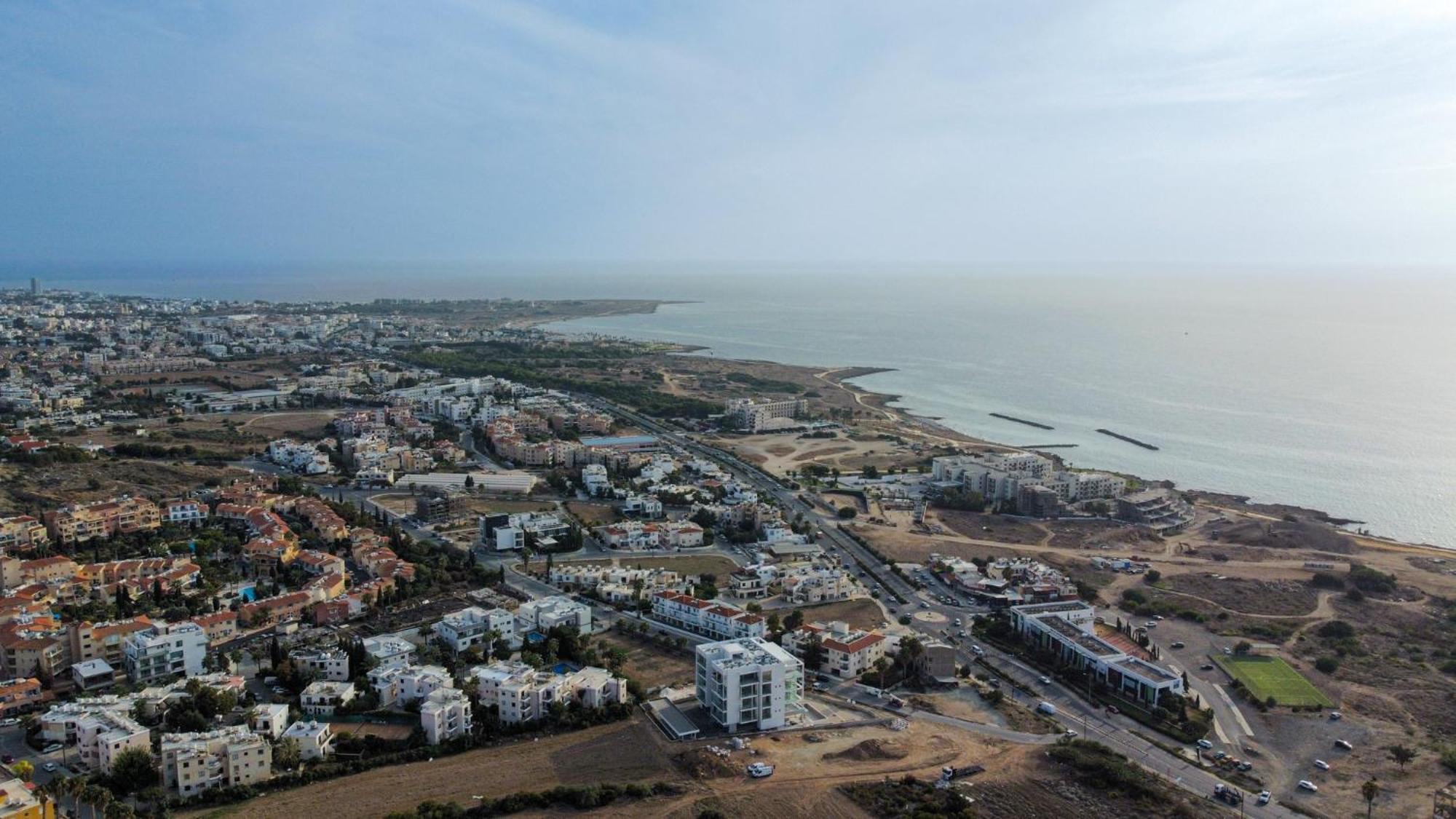 Apartament Eden Blue-Horizon 1B, Paphos, Sea View, Pool Konia Zewnętrze zdjęcie