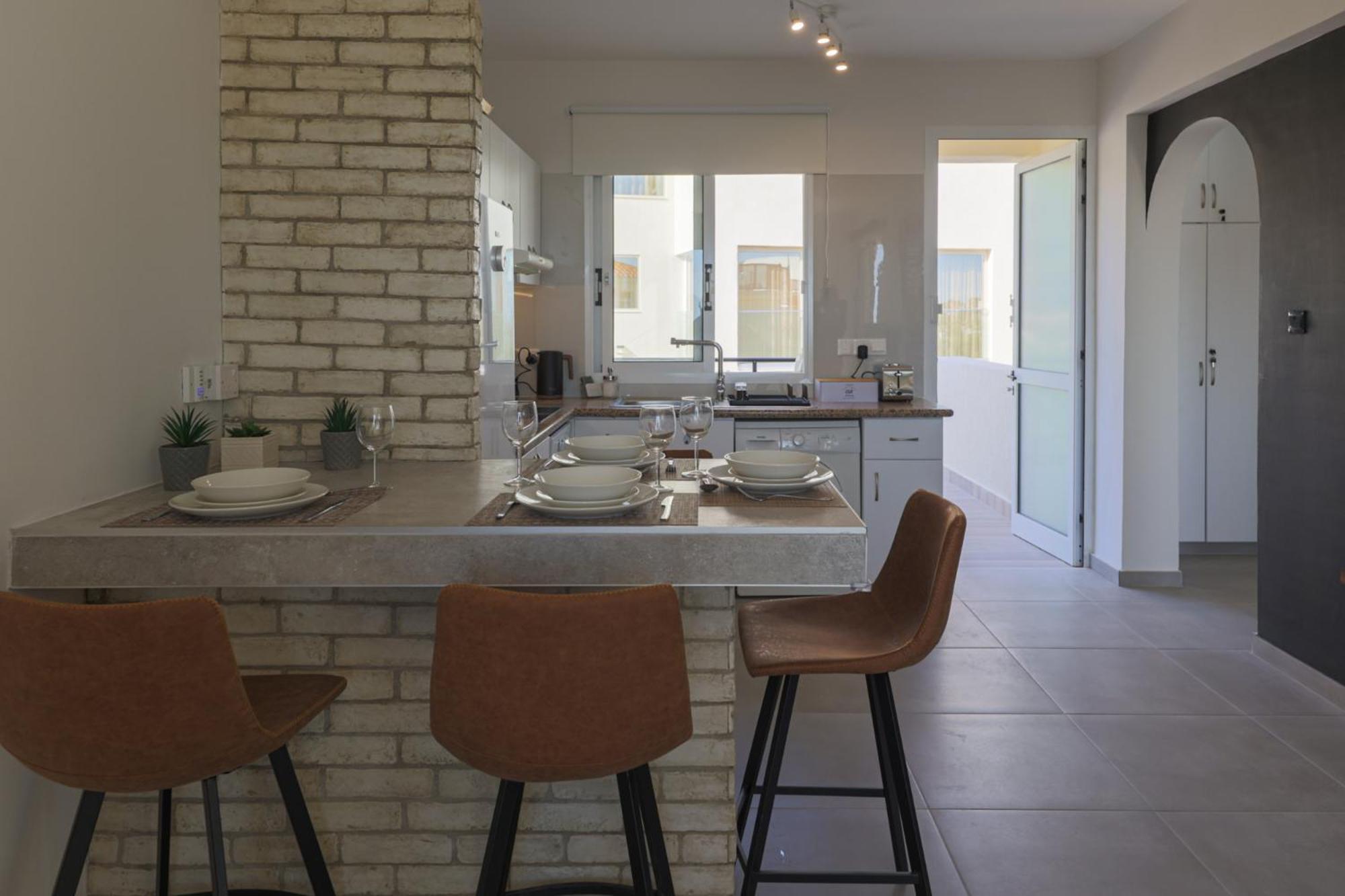 Apartament Eden Blue-Horizon 1B, Paphos, Sea View, Pool Konia Zewnętrze zdjęcie